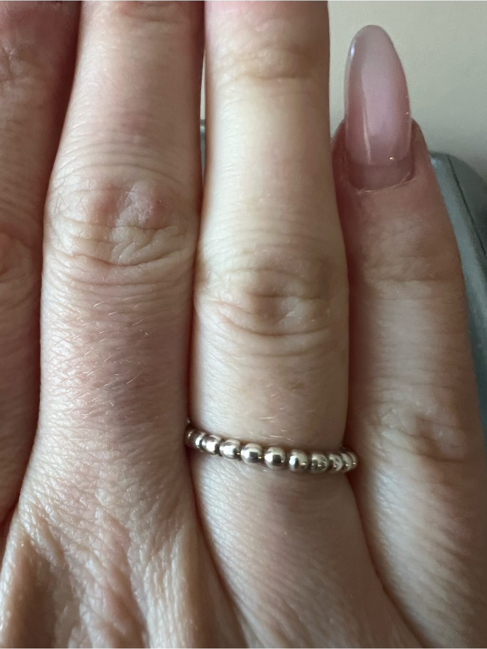 Pandora sterling silver eternal clouds ring size 52 retired